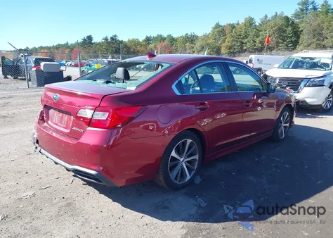 2018 Subaru Legacy 2.5I Limited из США, поврежденный, VIN 4S3BNAN63J3024631